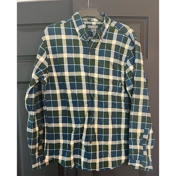 Eddie Bauer Men's Eddie's Field Flannel - Picture 3 of 5